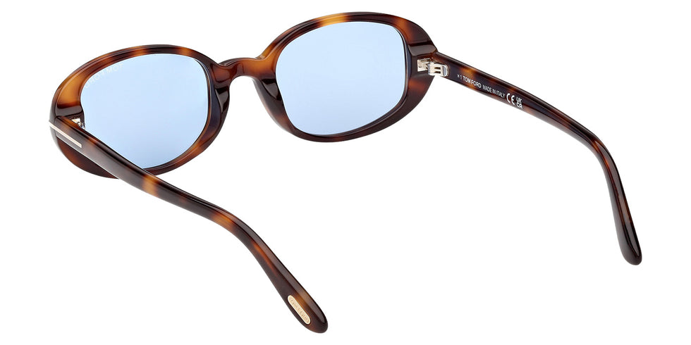 Tom Ford® FT1364 Sunglasses - Blonde Havana/Blue