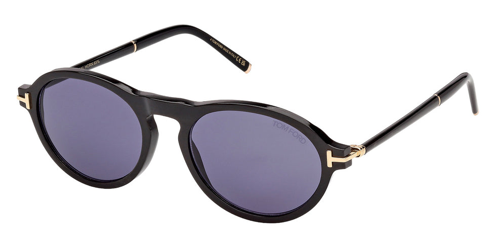 Tom Ford® FT1374-P Sunglasses FT1374-P 63V 53 - 63V - Black Horn/Black Horn