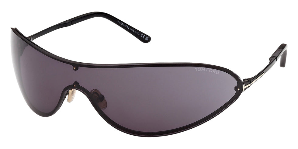 Tom Ford® FT1396 Sunglasses FT1396 01A 0 - 01A - Shiny Black/Shiny Black