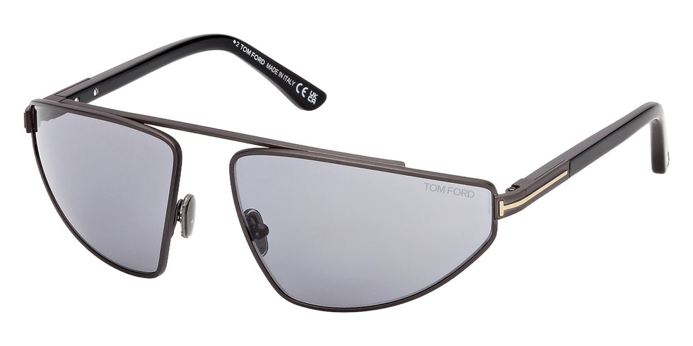 Tom Ford® FT1399 Sunglasses FT1399 13A 64 - 13A - Matte Dark Ruthenium/Matte Dark Ruthenium