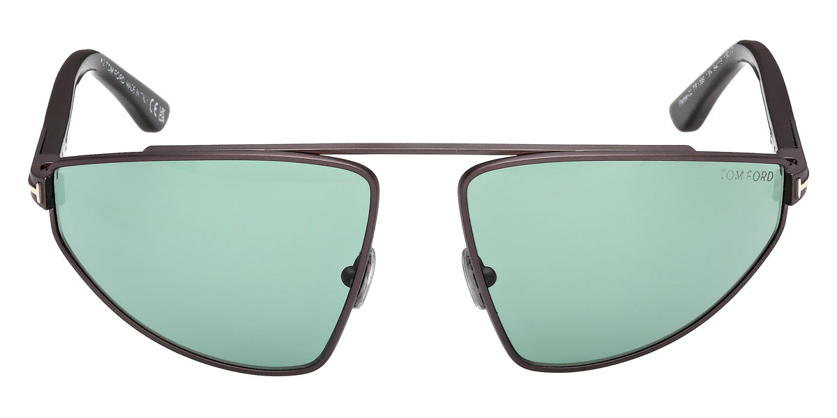 Tom Ford® FT1399 Sunglasses FT1399 13N 64 - 13N - Matte Dark Ruthenium/Matte Dark Ruthenium