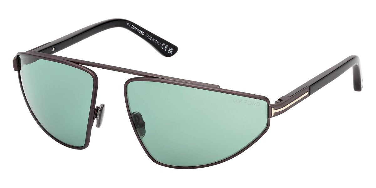 Tom Ford® FT1399 Sunglasses FT1399 13N 64 - 13N - Matte Dark Ruthenium/Matte Dark Ruthenium