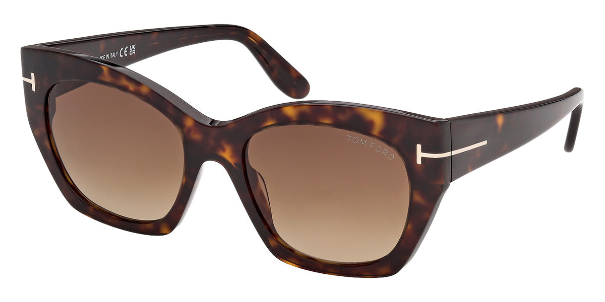 Tom Ford® FT1422 Sunglasses FT1422 52F 54 - 52F - Dark Havana/Dark Havana
