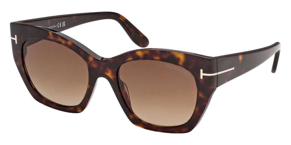 Tom Ford® FT1422 Sunglasses FT1422 52F 54 - 52F - Dark Havana/Dark Havana