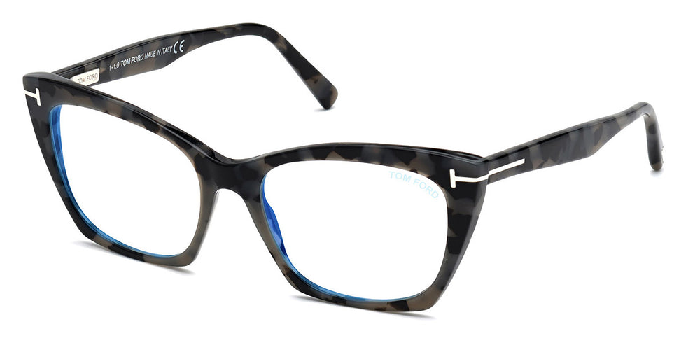 Tom Ford® FT5709-B FT5709-B 056 54 - 056/Havana/Texture / Havana/Texture Eyeglasses