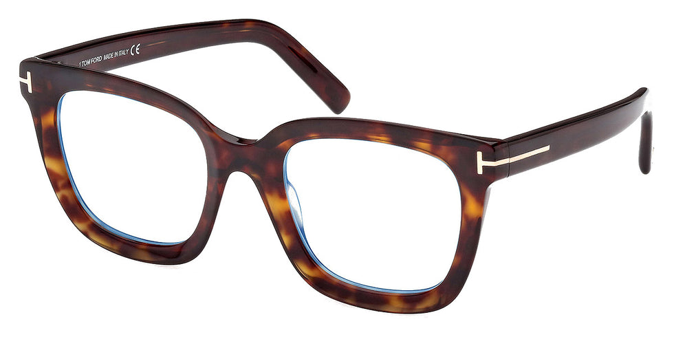 Tom Ford® FT5880-B FT5880-B 052 51 - 052 - Dark Havana / Dark Havana Eyeglasses
