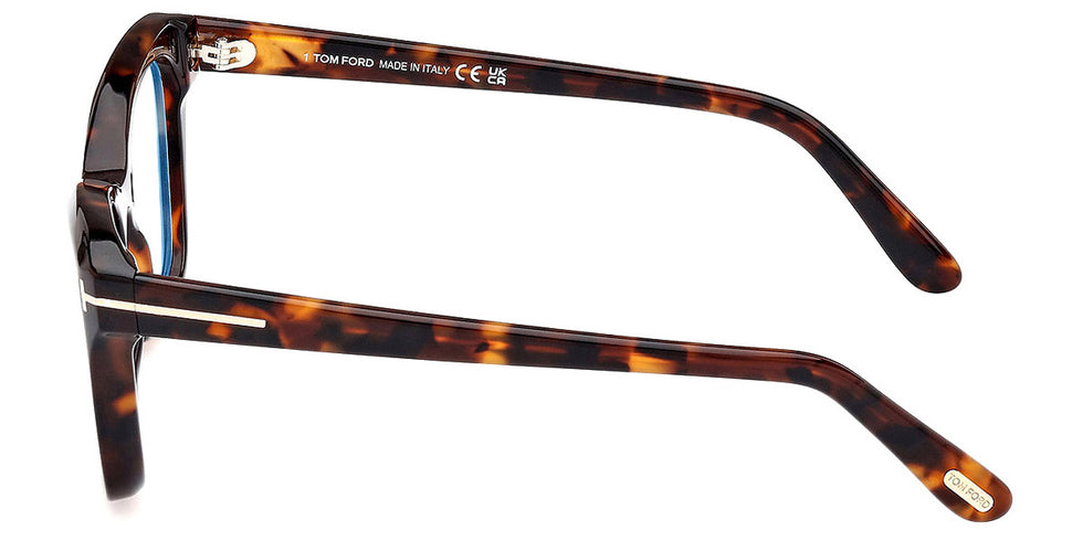 Tom Ford® FT5909-B FT5909-B 052 53 - 052/Dark Havana / Dark Havana Eyeglasses