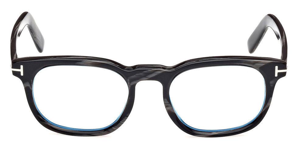 Tom Ford® FT5930-D-B FT5930-D-B 063 52 - 063 - Black Horn / Black Horn Eyeglasses