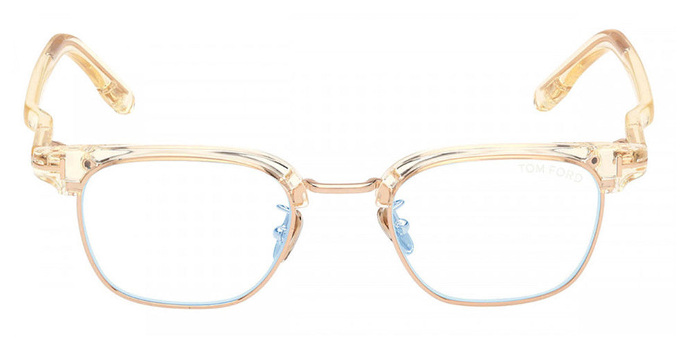 Tom Ford® FT5932-D-B FT5932-D-B 039 47 - 039 - Shiny Light Yellow / Shiny Light Yellow Eyeglasses
