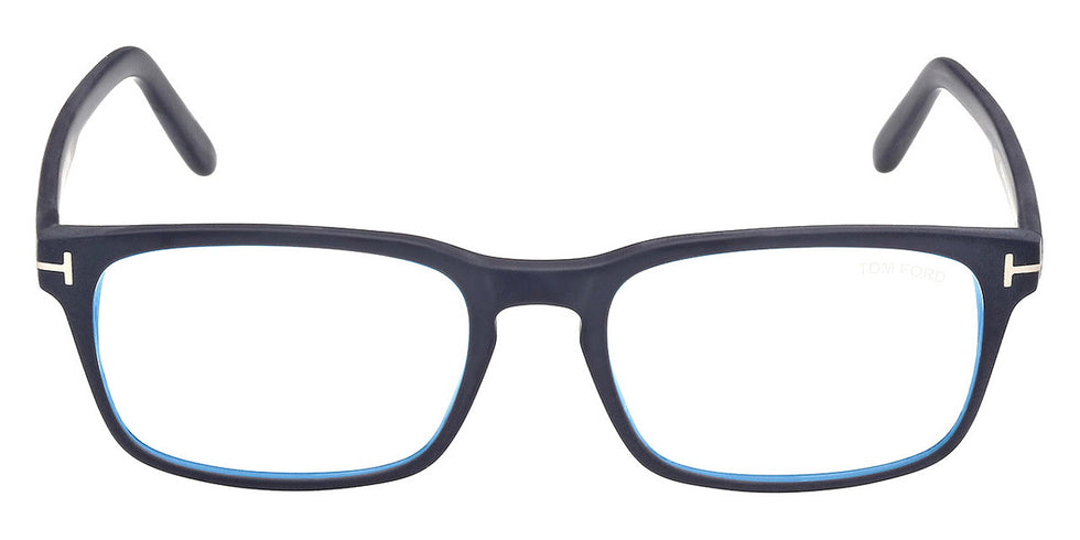 Tom Ford® FT5938-B FT5938-B 091 54 - 091 - Matte Blue / Matte Blue Eyeglasses