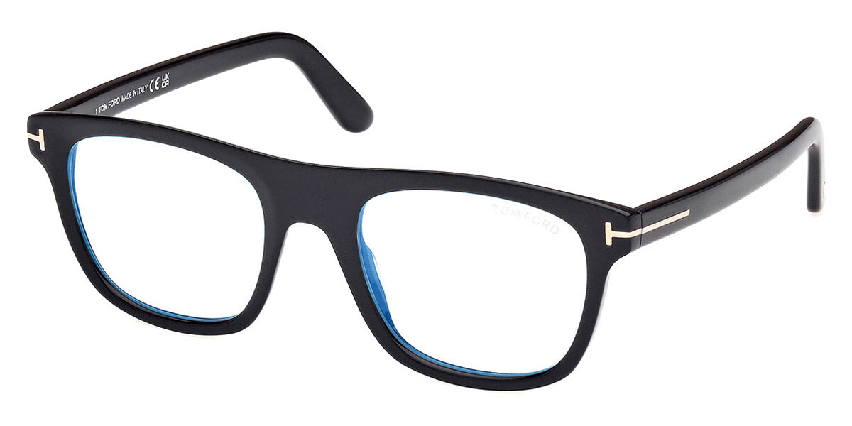 Tom Ford® FT5939-B FT5939-B 001 52 - 001 - Shiny Black / Shiny Black Eyeglasses