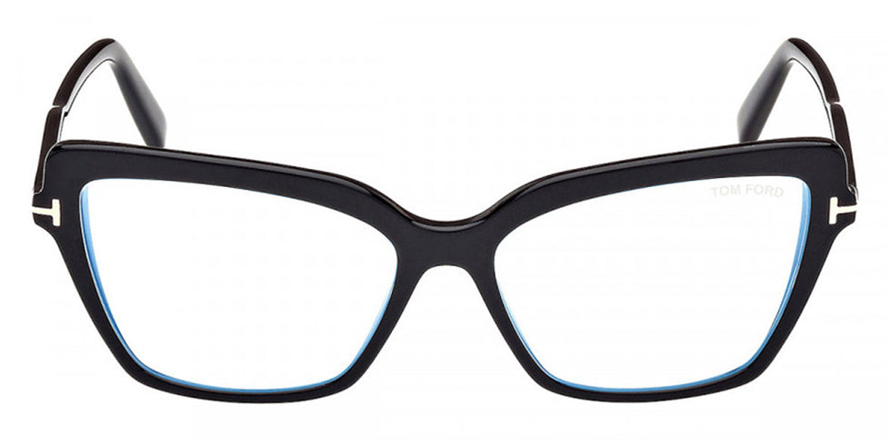 Tom Ford® FT5948-B FT5948-B 001 55 - 001 - Shiny Black / Shiny Black Eyeglasses