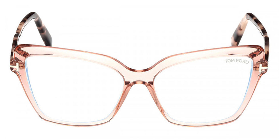 Tom Ford® FT5948-B FT5948-B 072 55 - 072 - Shiny Light Pink / Shiny Light Pink Eyeglasses