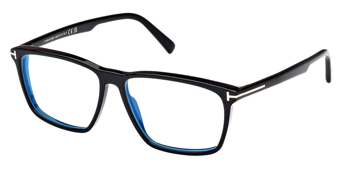 Tom Ford® FT5959-B FT5959-B 001 56 - 001 - Shiny Black / Shiny Black Eyeglasses
