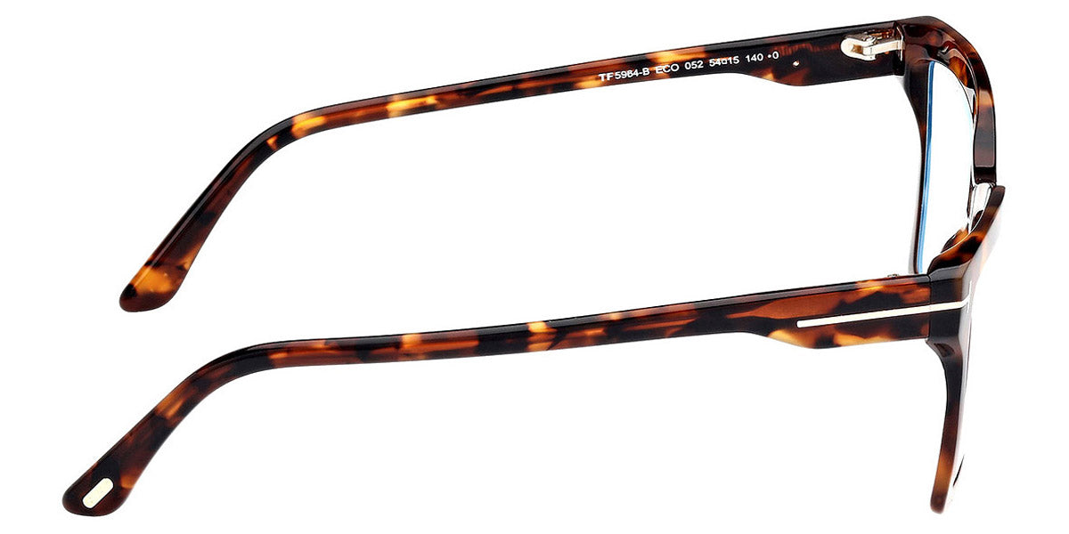 Tom Ford® FT5964-B FT5964-B 052 54 - 052 - Dark Havana / Dark Havana Eyeglasses