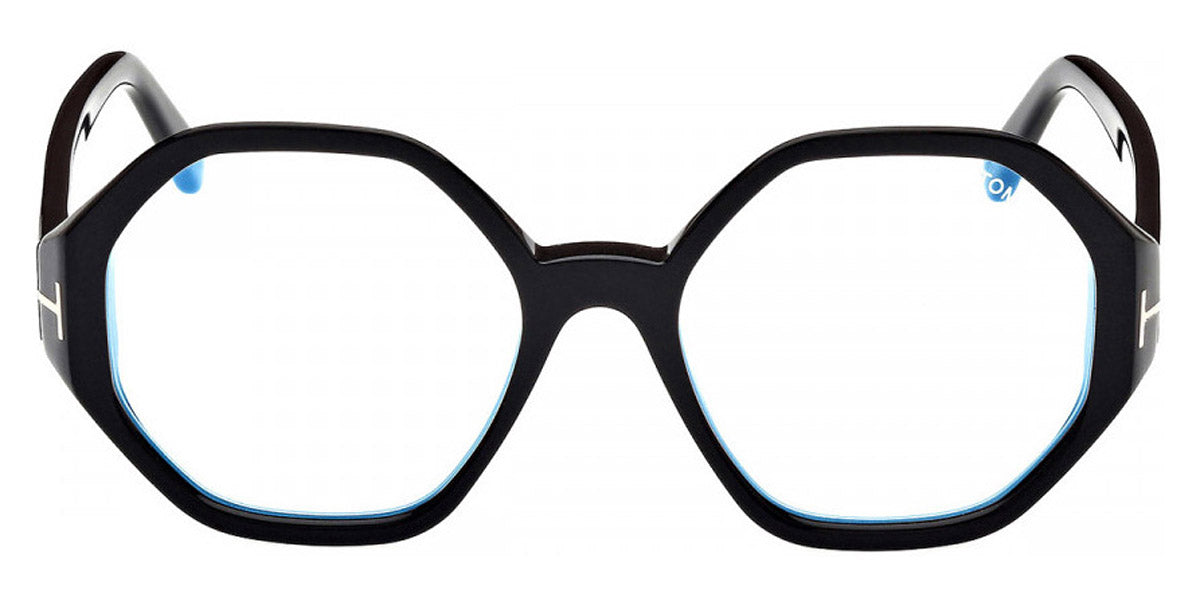 Tom Ford® FT5967-B FT5967-B 001 53 - 001 - Shiny Black / Shiny Black Eyeglasses
