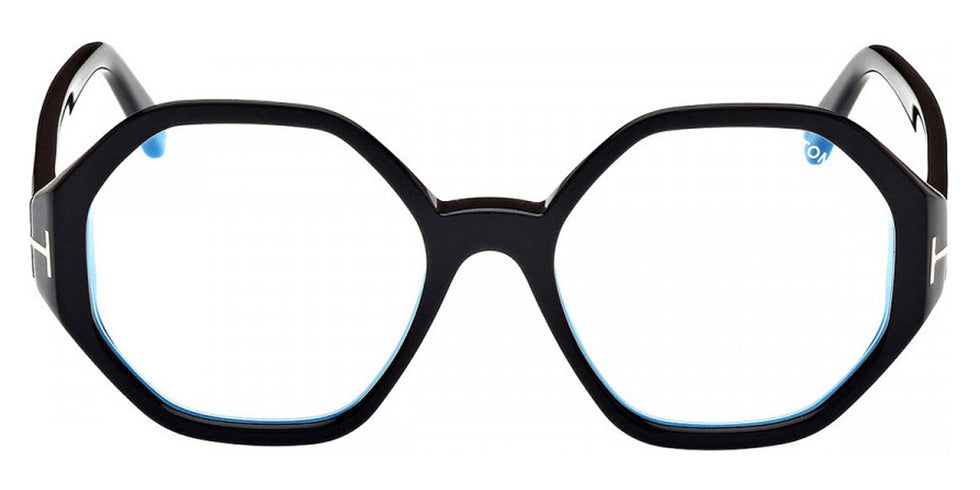 Tom Ford® FT5967-B FT5967-B 001 53 - 001 - Shiny Black / Shiny Black Eyeglasses