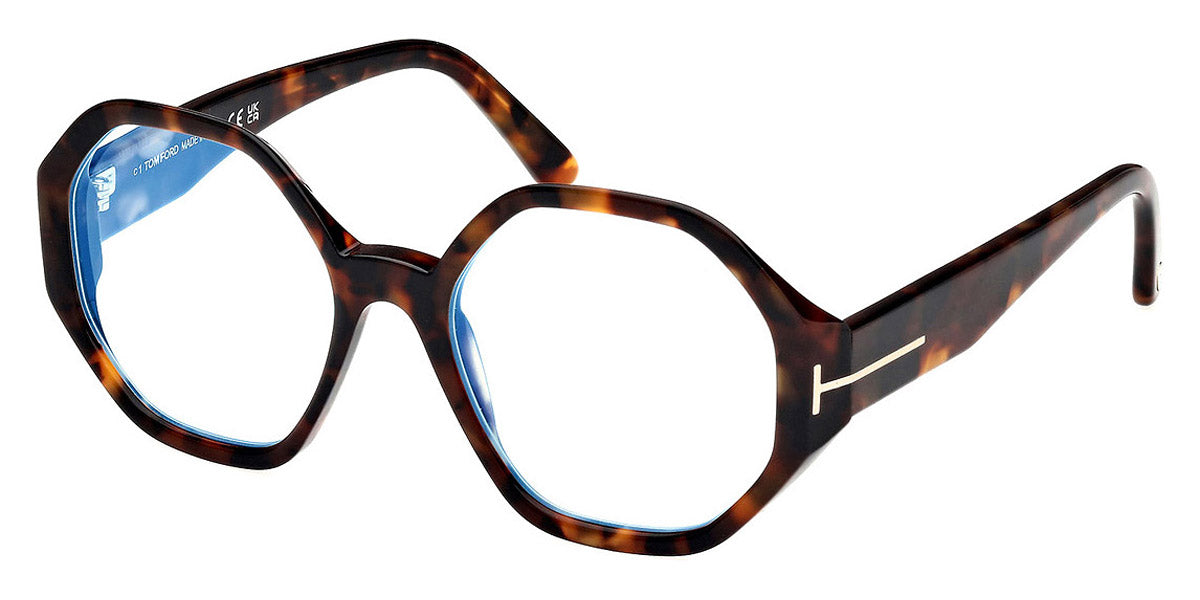 Tom Ford® FT5967-B FT5967-B 052 53 - 052 - Dark Havana / Dark Havana Eyeglasses