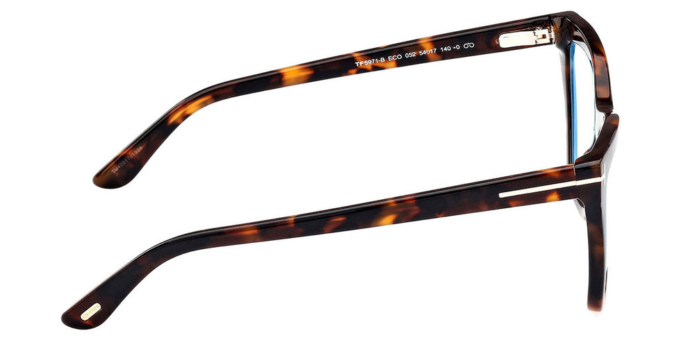 Tom Ford® FT5971-B FT5971-B 052 54 - 052 - Dark Havana / Dark Havana Eyeglasses