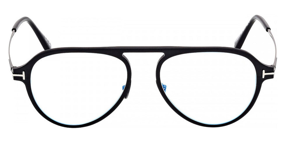 Tom Ford® FT5972-B FT5972-B 005 54 - 005 - Matte Black / Shiny Gunmetal Eyeglasses