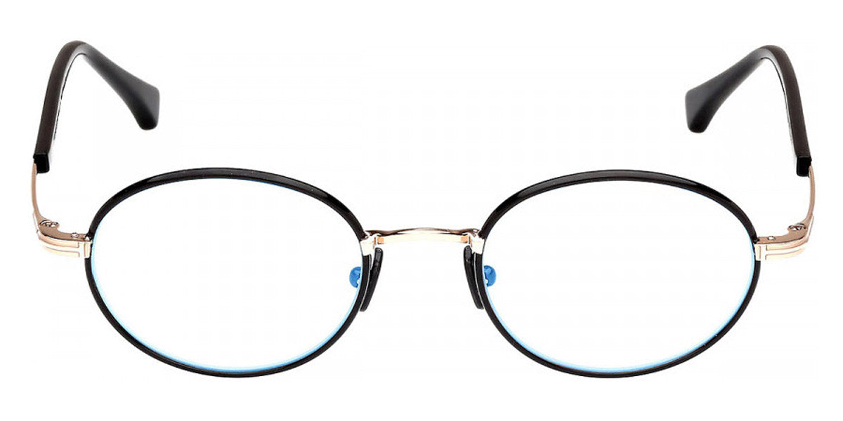 Tom Ford® FT5973-B FT5973-B 005 49 - 005 - Shiny Black / Shiny Rose Gold Eyeglasses