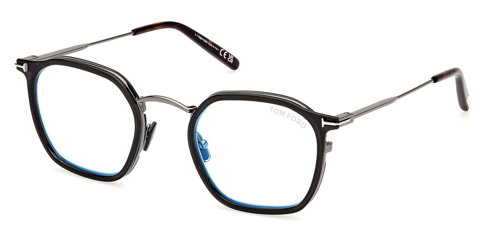 Tom Ford® FT5974-B FT5974-B 020 50 - 020 - Shiny Grey / Shiny Gunmetal Eyeglasses