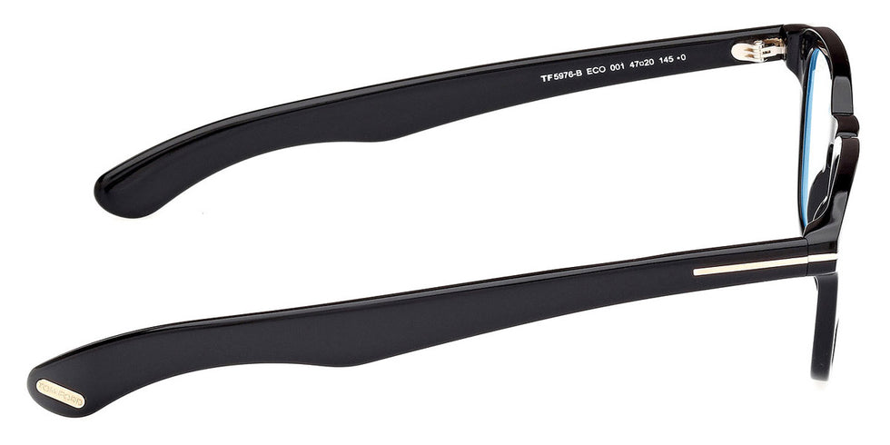 Tom Ford® FT5976-B FT5976-B 001 47 - 001 - Shiny Black / Shiny Black Eyeglasses
