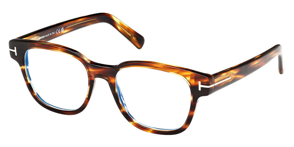 Tom Ford® FT5977-B FT5977-B 050 50 - 050 - Shiny Dark Brown / Shiny Dark Brown Eyeglasses