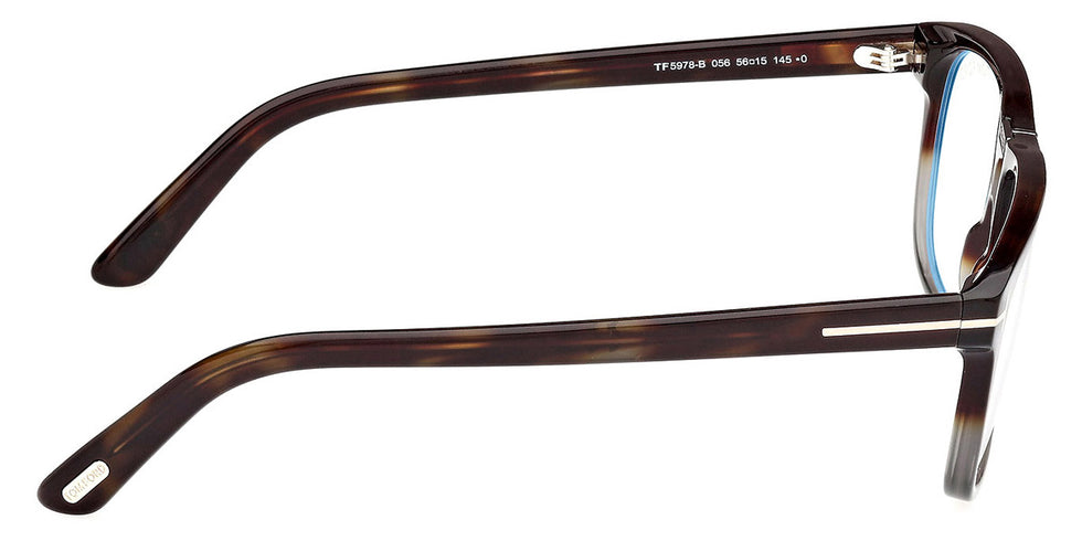 Tom Ford® FT5978-B FT5978-B 056 56 - 056 - Havana/Gradient / Dark Havana Eyeglasses