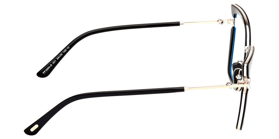 Tom Ford® FT5984-B FT5984-B 001 54 - 001 - Shiny Black / Matte Black Eyeglasses