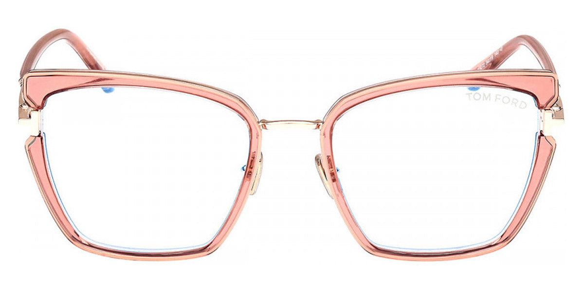 Tom Ford® FT5984-B FT5984-B 072 54 - 072 - Shiny Light Pink / Shiny Light Pink Eyeglasses