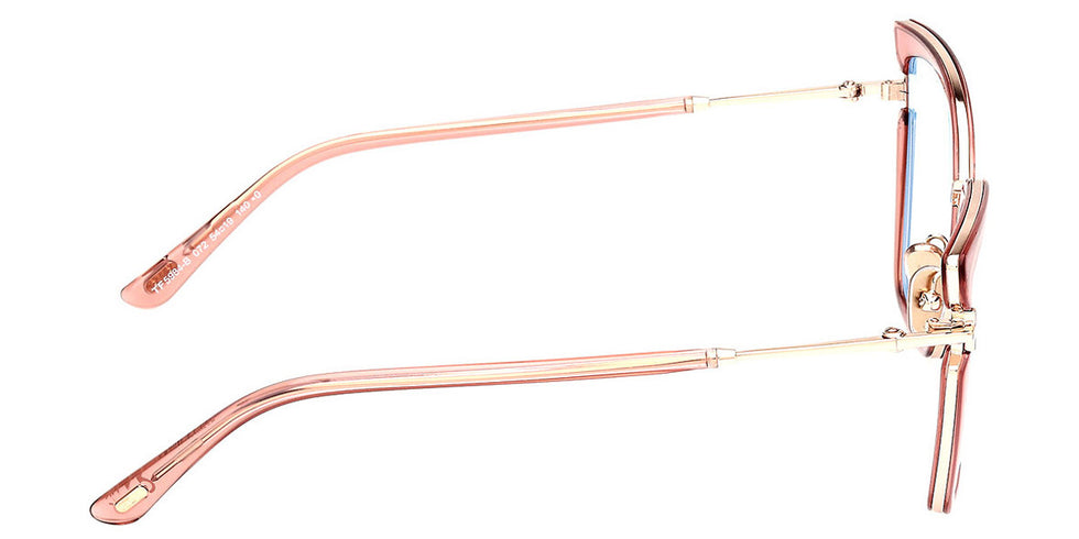 Tom Ford® FT5984-B FT5984-B 072 54 - 072 - Shiny Light Pink / Shiny Light Pink Eyeglasses
