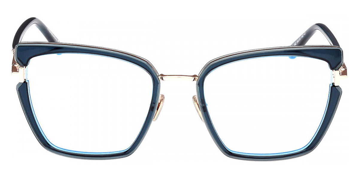 Tom Ford® FT5984-B FT5984-B 092 54 - 092 - Shiny Light Blue / Shiny Light Blue Eyeglasses