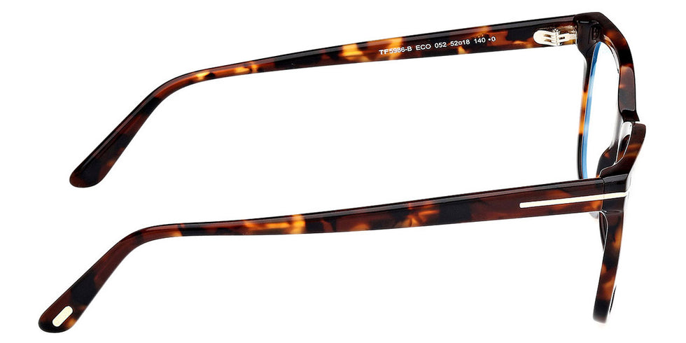Tom Ford® FT5986-B FT5986-B 052 52 - 052 - Dark Havana / Dark Havana Eyeglasses
