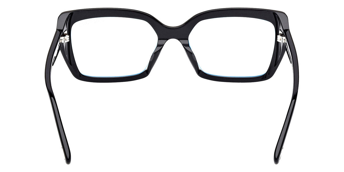 Tom Ford® FT5991-F-B FT5991-F-B 001 56 - Shiny Black / Blue Filter Sunglasses