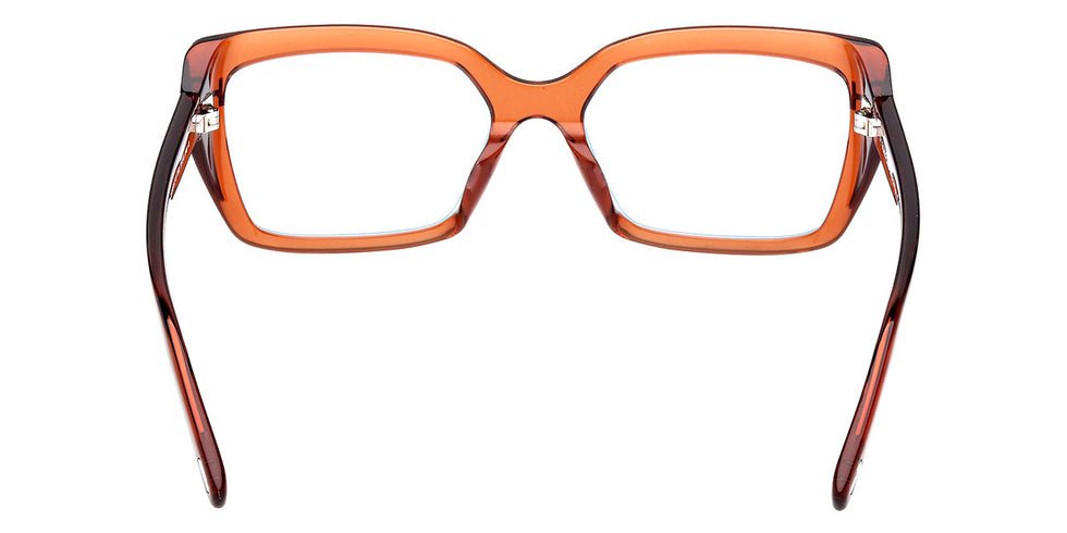 Tom Ford® FT5991-F-B FT5991-F-B 048 56 - Shiny Dark Brown / Blue Filter Sunglasses