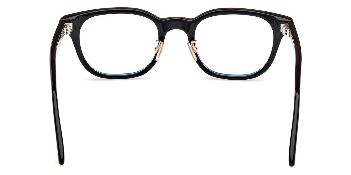 Tom Ford® FT6020-D-B FT6020-D-B 001 49 - Shiny Black / Blue Filter Eyeglasses