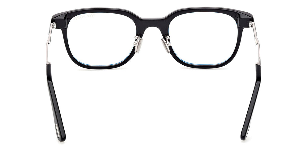 Tom Ford® FT6022-D-B FT6022-D-B 005 52 - Shiny Black / Blue Filter Eyeglasses