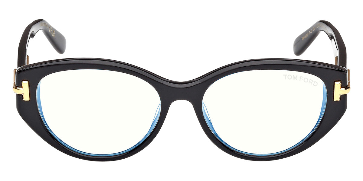 Tom Ford® FT6031-F-B Eyeglasses FT6031-F-B 001 54 - 001 - Shiny Black/Shiny Black