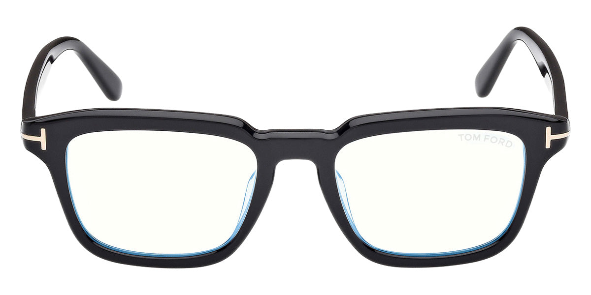 Tom Ford® FT6032-F-B Eyeglasses FT6032-F-B 001 52 - 001 - Shiny Black/Shiny Black
