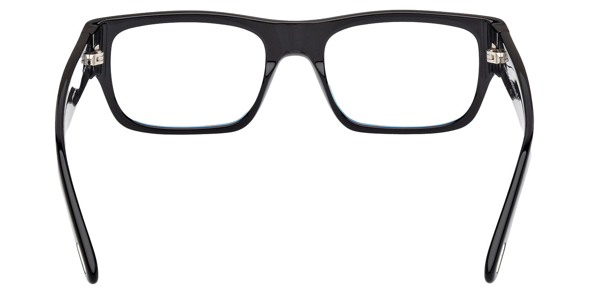Tom Ford® FT6034-B FT6034-B 001 54 - Shiny Black / Blue Filter Eyeglasses