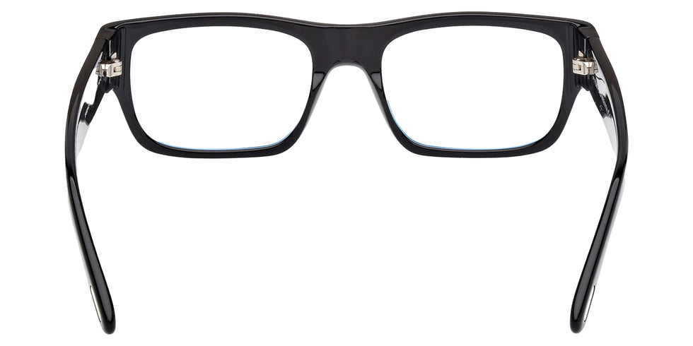 Tom Ford® FT6034-B FT6034-B 001 54 - Shiny Black / Blue Filter Eyeglasses