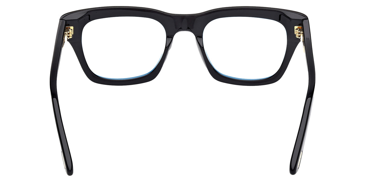 Tom Ford® FT6036-B FT6036-B 001 52 - Shiny Black / Blue Filter Eyeglasses