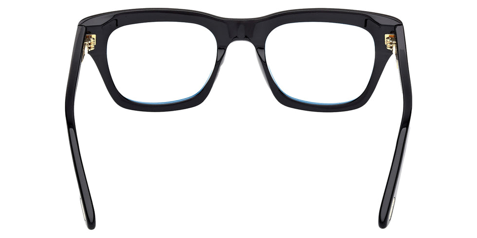 Tom Ford® FT6036-B FT6036-B 001 52 - Shiny Black / Blue Filter Eyeglasses