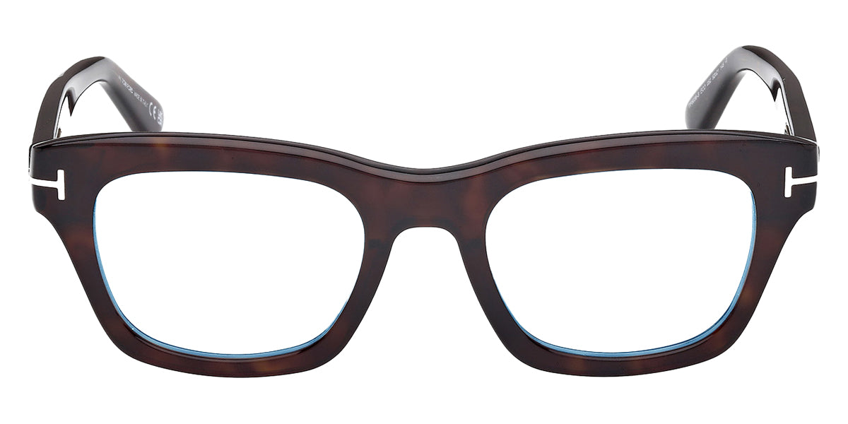 Tom Ford® FT6036-B FT6036-B 052 52 - Dark Havana / Blue Filter Eyeglasses