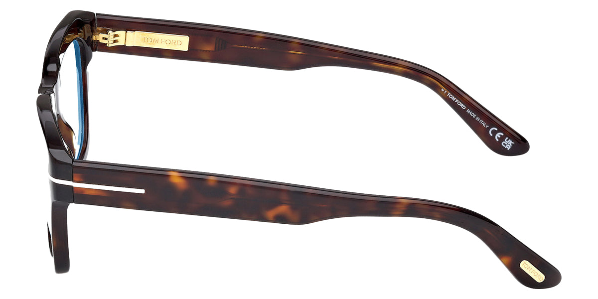 Tom Ford® FT6036-B FT6036-B 052 52 - Dark Havana / Blue Filter Eyeglasses