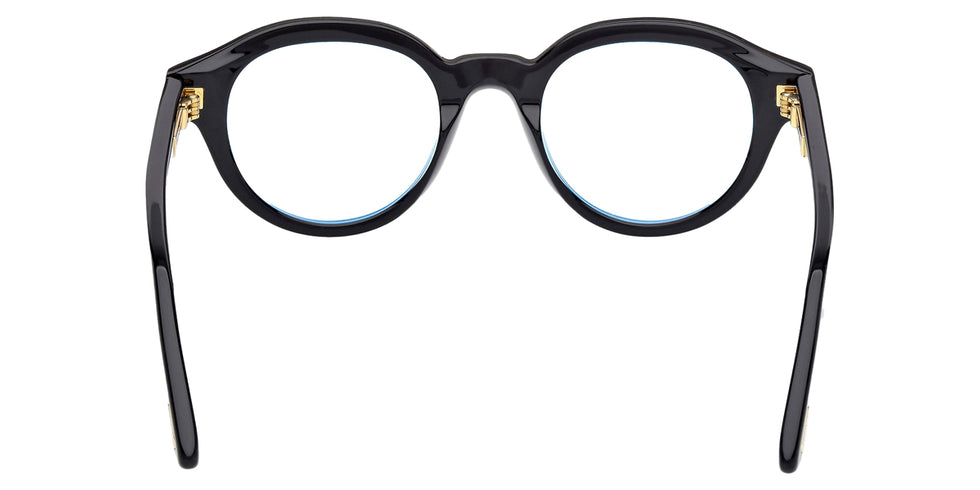 Tom Ford® FT6037-B FT6037-B 001 49 - Shiny Black / Blue Filter Eyeglasses