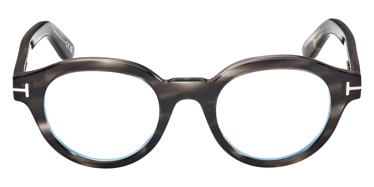 Tom Ford® FT6037-B FT6037-B 056 49 - Colored Havana / Blue Filter Eyeglasses