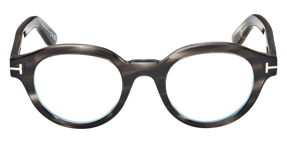 Tom Ford® FT6037-B FT6037-B 056 49 - Colored Havana / Blue Filter Eyeglasses