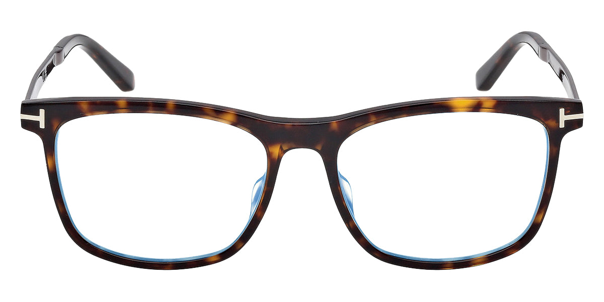 Tom Ford® FT6038-B FT6038-B 052 56 - Dark Havana / Blue Filter Eyeglasses